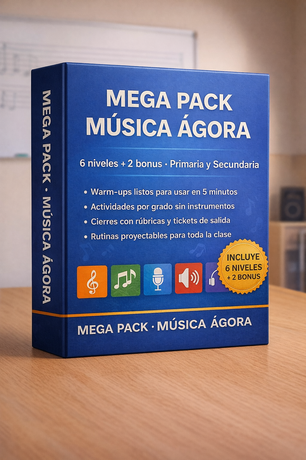 MEGA PACK Música AGORA (6 NIVELES + BONUS)