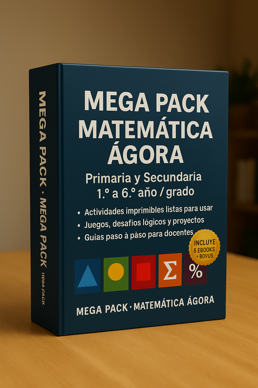 MEGA PACK Matematica AGORA (12 NIVELES + BONUS)