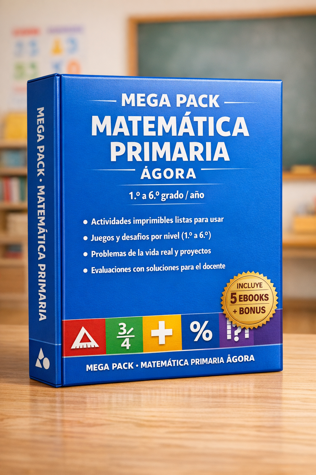 MEGA PACK Matematica AGORA (12 NIVELES + BONUS)